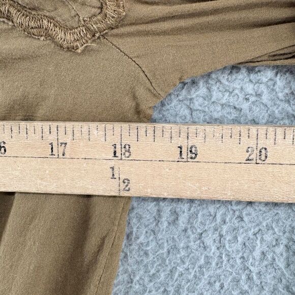 Free People Better For You Crochet Embroidered Victorian Blouse Top Long Sleeve - Picture 5 of 11